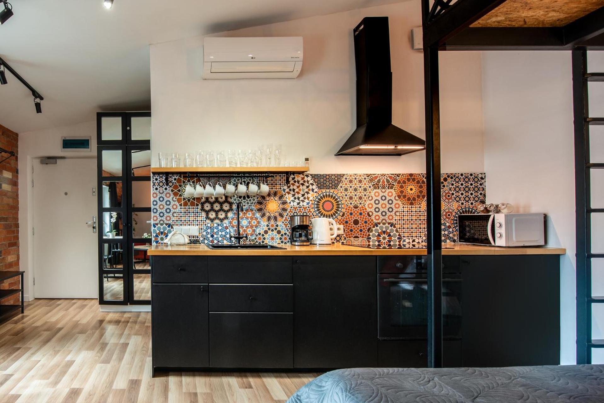Modern Apartment Arizona Studio Old Town Dietla Balcony Krakow Exterior photo