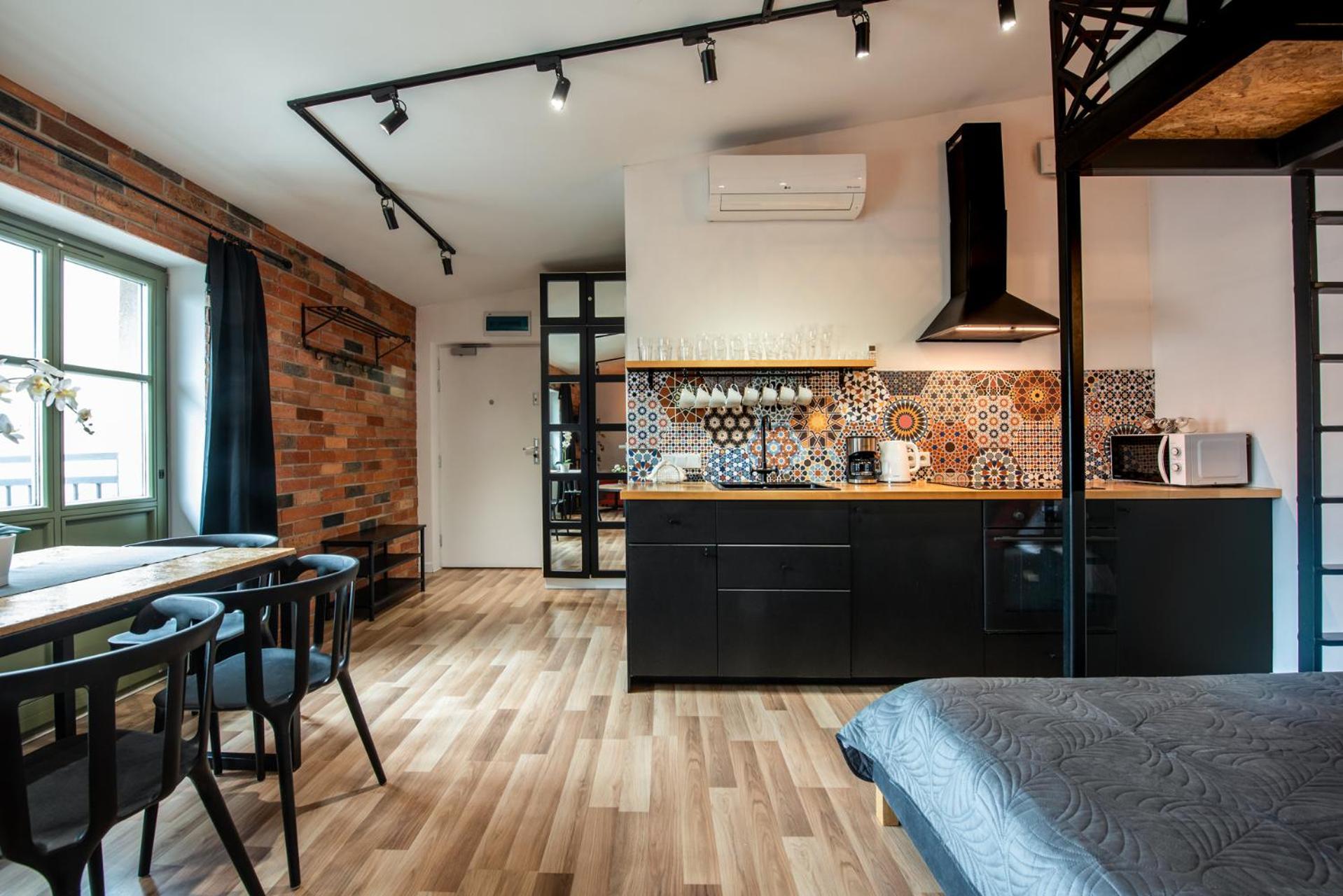 Modern Apartment Arizona Studio Old Town Dietla Balcony Krakow Exterior photo